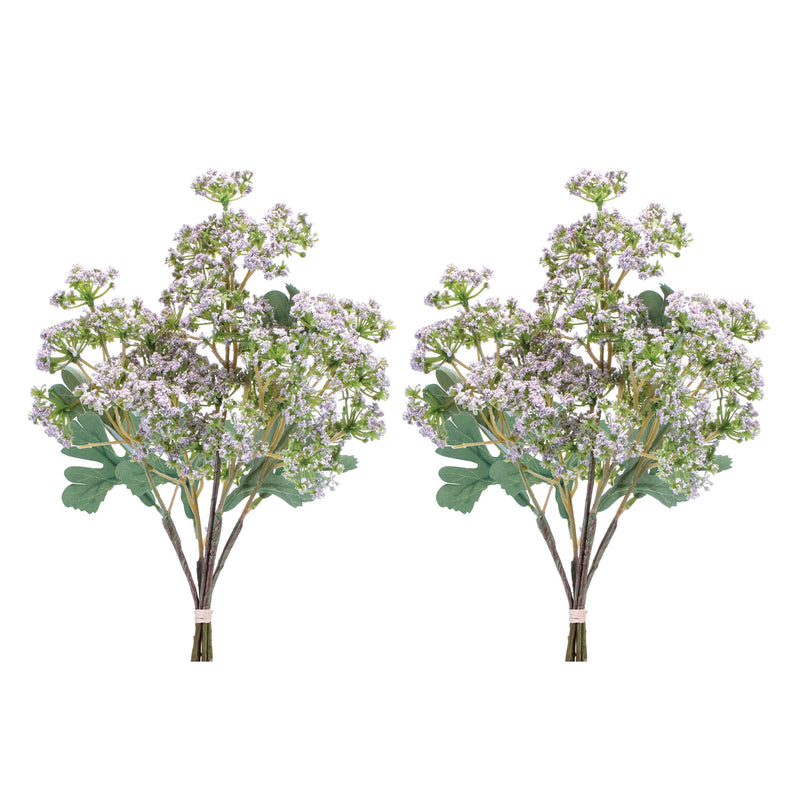 Melrose Purple Angelica Floral Bundle (Set of 2)