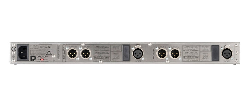 Lake People F355 2‑Channel Mic Preamp Ultra‑Low Noise – Rackmount 1U