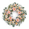 Melrose Mixed Daisy Floral Wreath 22"D