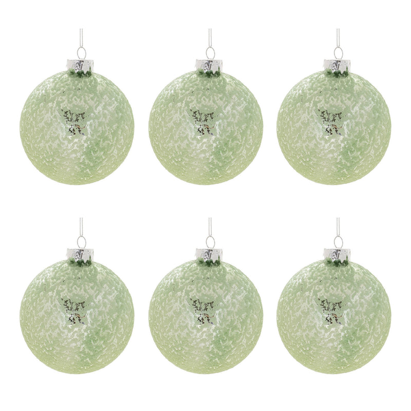 Melrose Beaded Glass Ball Ornament (Set of 6)