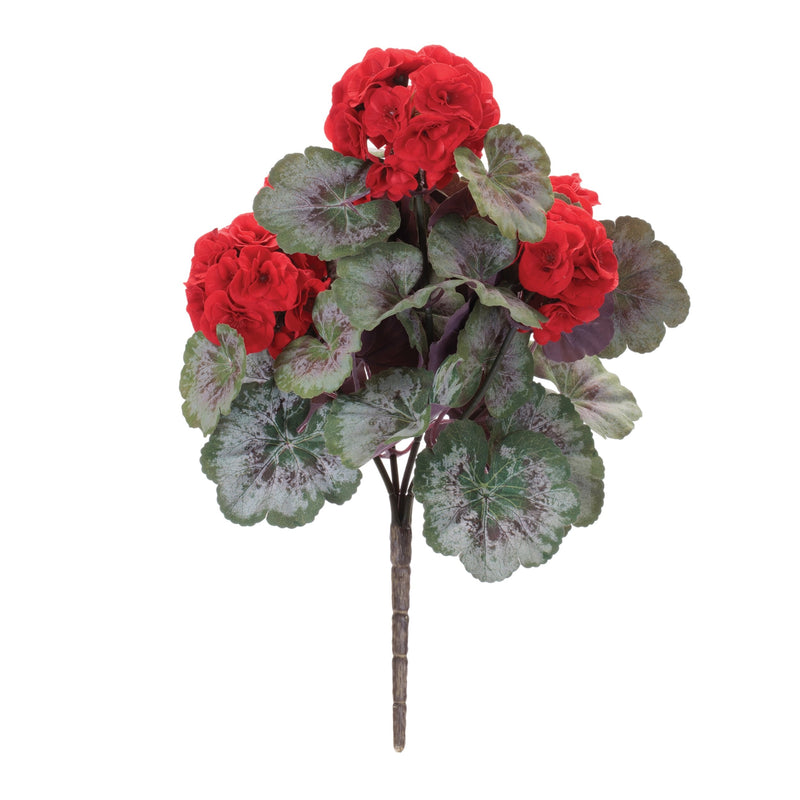 Melrose Geranium Floral Bush (Set of 2)