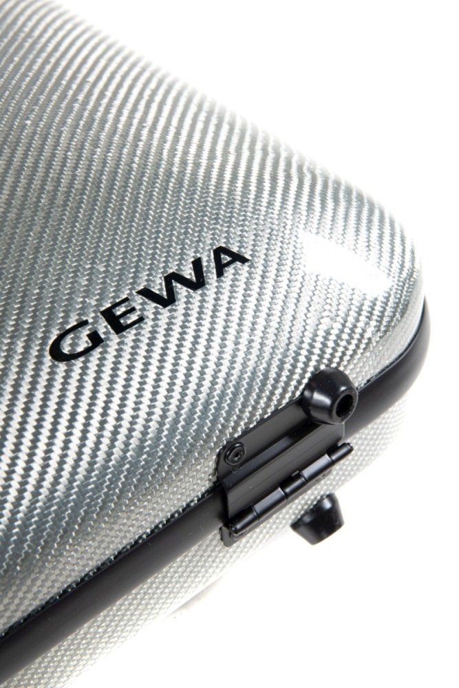 GEWA Idea 3.3 Double 4/4 Violin Case - Silver/Black Titanium