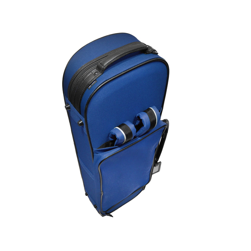 Pedi NiteFlash Viola Case 16.5" Blue with Steel-Shield & Reflective Strips