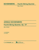 Schoenberg String Quartet No. 4, Op. 37 – Violins, Viola, Cello - Set of Parts