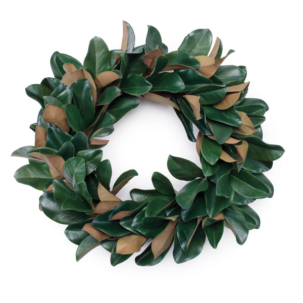 Melrose Magnolia Leaf Wreath 24"D
