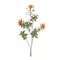 Melrose Orange Flocked Protea Spray (Set of 6)