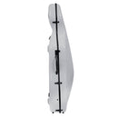 Gewa Air 3.9 4/4 Cello Case Thermoplast - White/Black