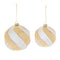 Melrose Distressed Glass Ball Ornament (Set of 6)