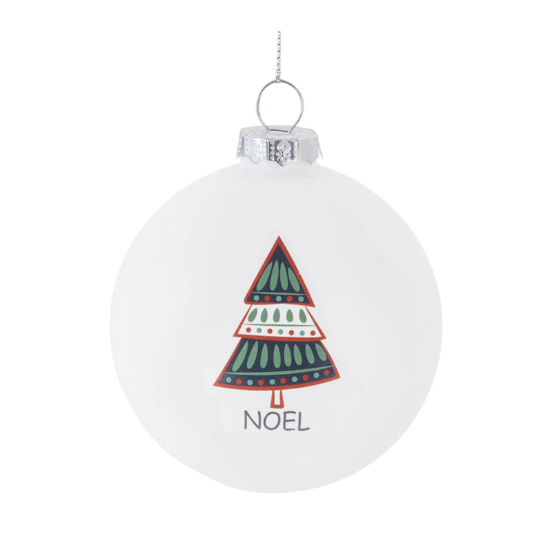 Melrose Tree Sentiment Ball Ornament (Set of 6)