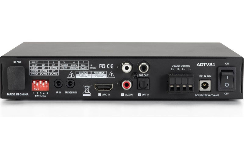 AudioSource 2.1 CH Digital TV Amplifier HDMI ARC + BT – ADTV2.1