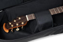 Ovation Mid/Deep Bowl & 12-String Guitar Gig Bag w/ Back Strap - Black - New Open Box