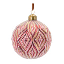 Melrose Ornate Glass Ball Ornament (Set of 12)
