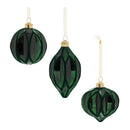 Melrose Velvet Glass Ornament (Set of 12)
