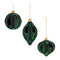 Melrose Velvet Glass Ornament (Set of 12)