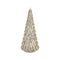 Melrose LED Lighted Mercury Glass Holiday Tree Decor (Set of 4)