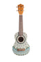 Bamboo U21-JADE 21" Soprano Ukulele – Mandala Design w/ Gig Bag