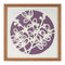 Melrose Framed Floral Wall Art Under Glass, Modern, Wood, Plastic
