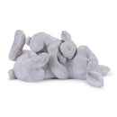 Melrose Laying Rabbit with Baby Bunny Figurine (Set of 2) Gray Decor