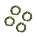 Moss Leaf Twig Wreath (Set of 4)