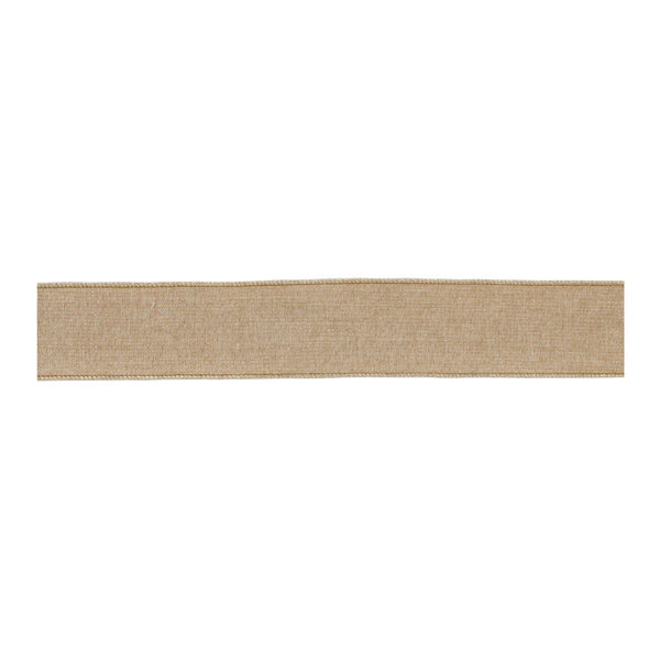 Melrose Beige Holiday Ribbon (Set of 2)