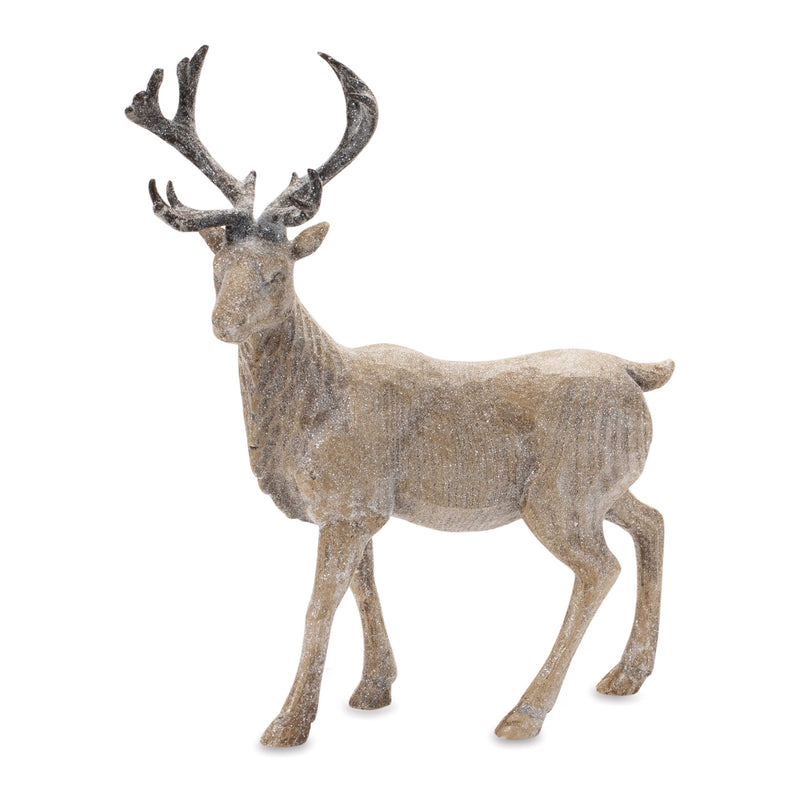 Melrose Winter Deer Figurine (Set of 2)
