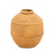 Melrose Bubbled Terra Cotta Vase 8"H