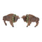 Melrose Winter Bison Figurine (Set of 4)