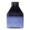 Melrose Blue Soda Lime Glass Bottle Vase 7"H