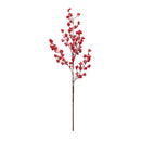 Melrose Snowy Winter Berry Branch (Set of 4)