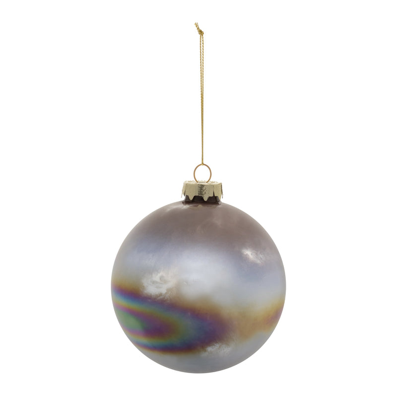 Melrose Iridescent Glass Ball Ornament (Set of 12)