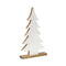 Melrose Pine Tree on Natural Wood Base (Set of 2)