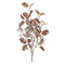 Melrose Metallic Holly Leaf Spray (Set of 6)