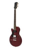 Stagg Standard Series Flat Top Electric Guitar - Cherry - Left Hand - New Open Box