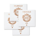 Jargar Evoke Cello String Set 4/4 Medium Tension – Brilliant Projection