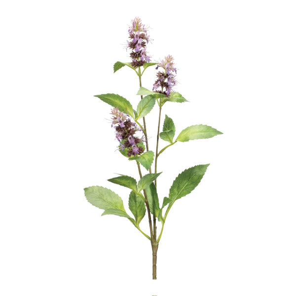 Melrose Buddleia Floral Stem (Set of 6)