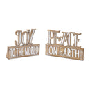 Melrose Joy and Peace Sign (Set of 2)