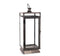 Melrose Black Metal Lantern 20.5"H Green Decorative