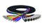 Hosa STX-802M 2m 8-Channel Balanced Snake, 1/4" TRS to XLR3M