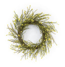 Melrose Mini Daisy Floral Wreath 18"D