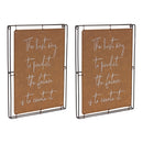 Melrose Create the Future Wall Frame, Modern, Metal