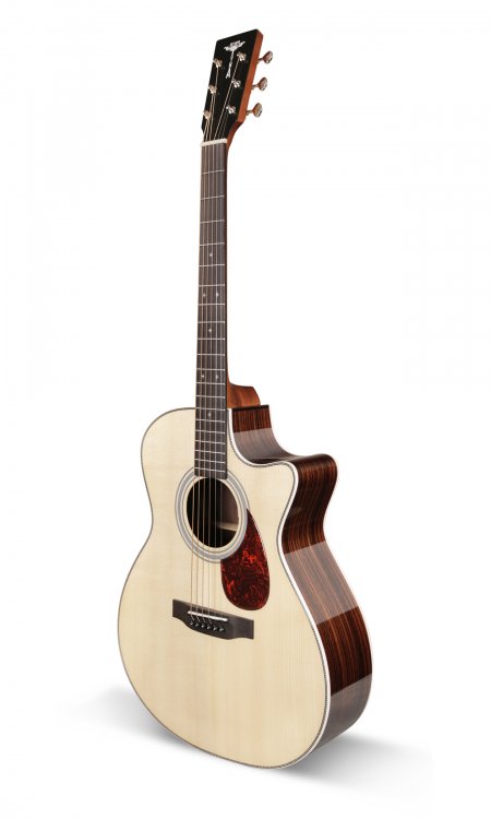 Tyma TG-12 Grand Auditorium Acoustic-Electric Guitar with Solid Sitka Spruce Top