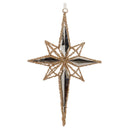 Melrose Gold Tinsel Star Ornament 19.5"H