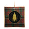 Melrose Plaid Square Ornament (Set of 6)