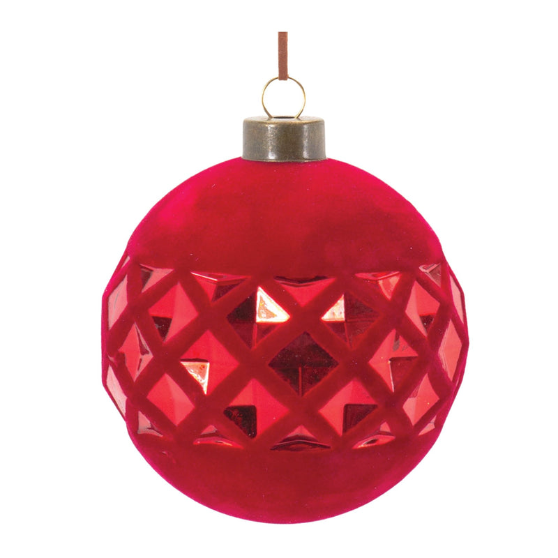 Harlequin Glass Ball Ornament (Set of 12)