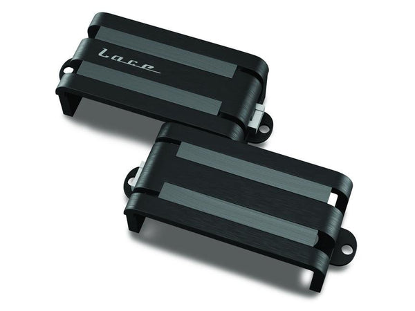 Lace Aluma P-Bass Pickup Set – Black Anodized