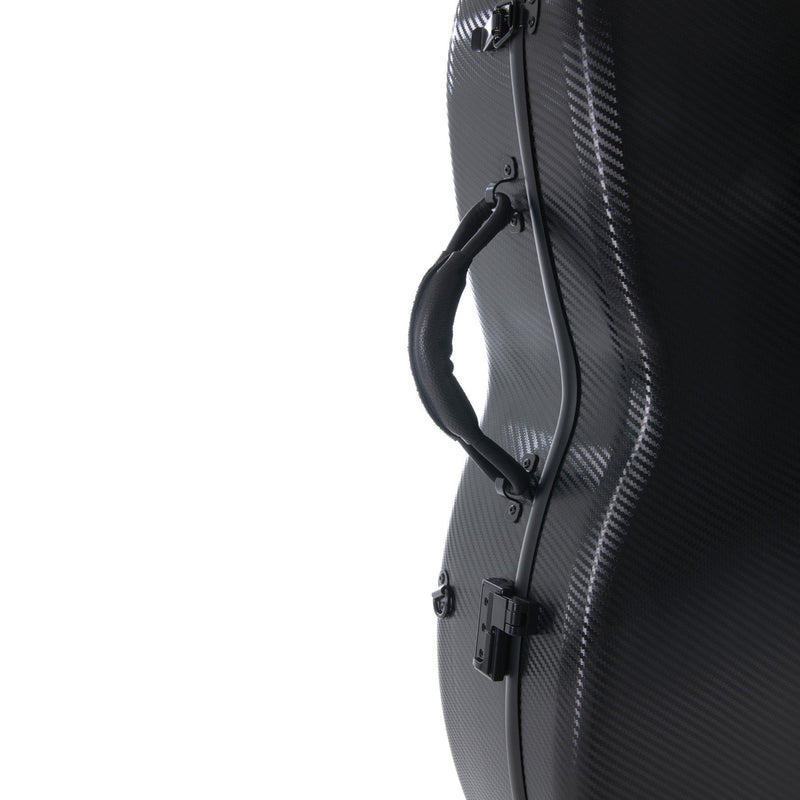 GEWA PURE Polycarbonate 4.6 Cello Case - Lightweight and Durable - Black