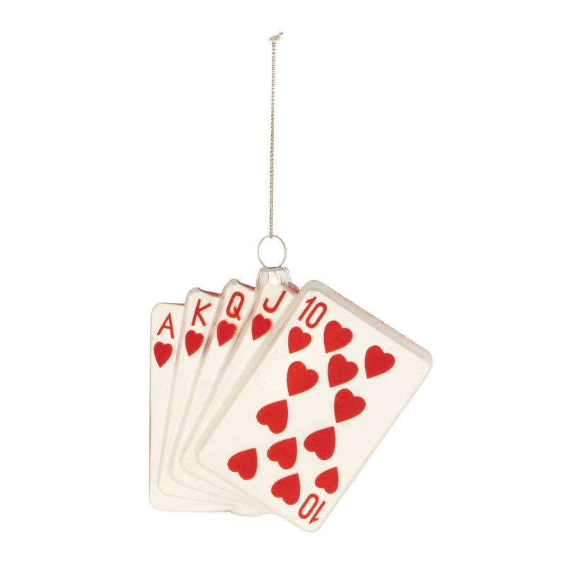 Melrose Playing Card Ornament (Set of 12)