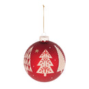 Melrose Beaded Pine Tree Ball Ornament (Set of 6)