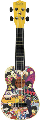JHS The Beatles Soprano Ukulele: Yellow Submarine Design - YSUK04 - New Open Box