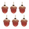 Melrose Mercury Glass Acorn Ornament (Set of 6)